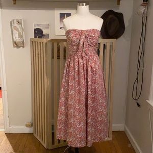 Jcrew liberty print dress